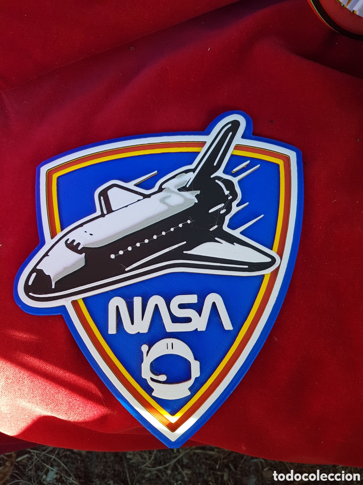 Colecionismo: PLACA EN RELIEVE DE LA NASA