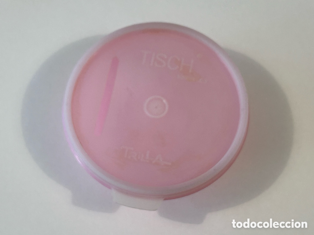Colecionismo: HUCHA DE PL&Aacute;STICO. TUPPER MARCA TISCH. TRILLA. TAMA&Ntilde;O BENJAM&Iacute;N. VINTAGE