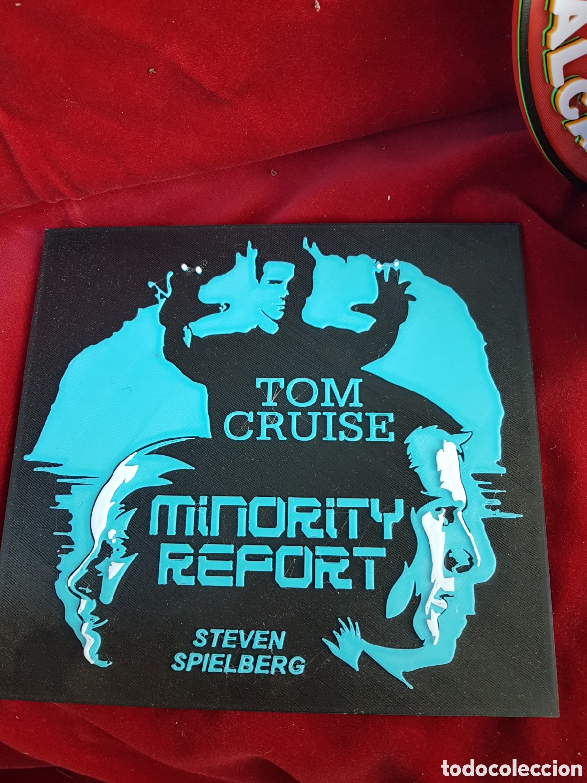 Coleccionismo: PLACA EN RELIEVE DE TOM CRUISE - Foto 1