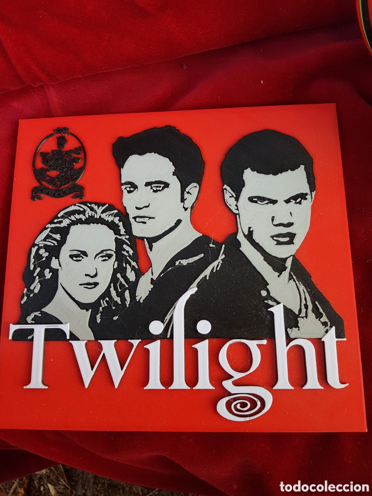 Coleccionismo: PLACA EN RELIEVE DE TWIFIGHT - Foto 1