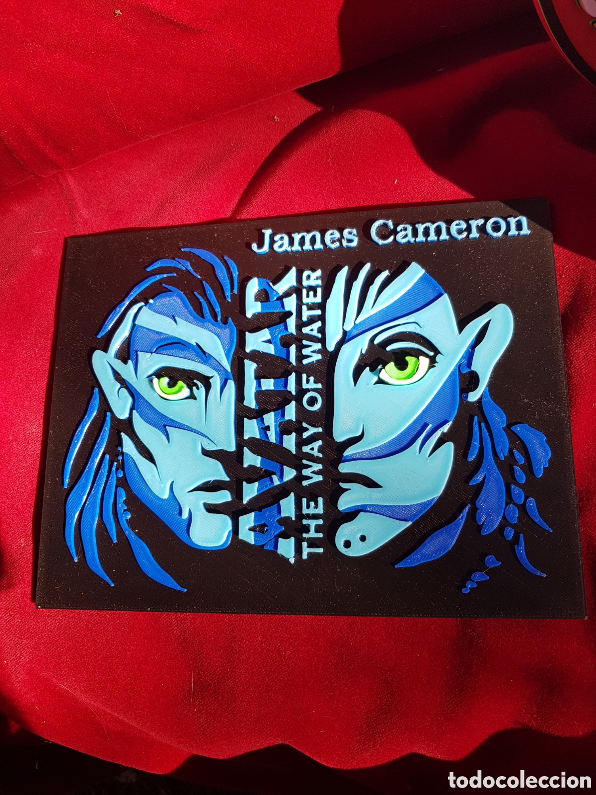 Coleccionismo: PLACA EN RELIEVE DE AVATAR