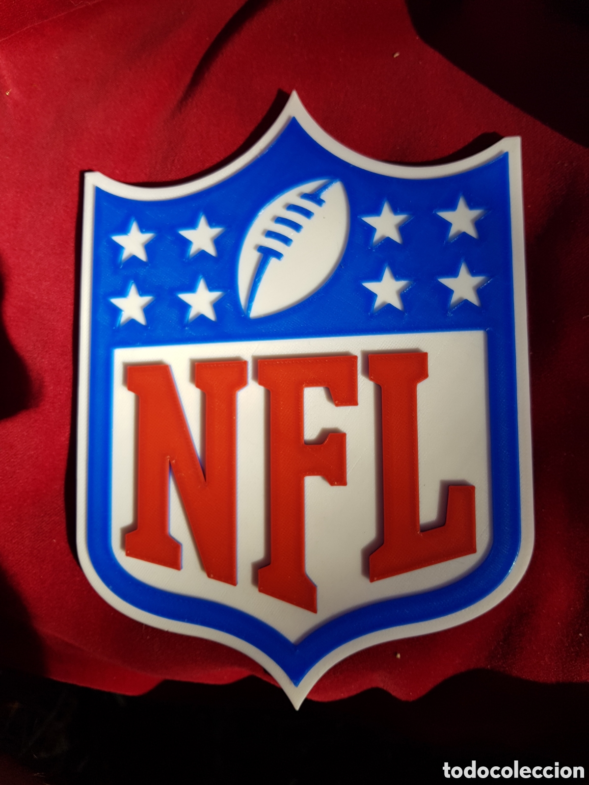 Coleccionismo: PLACA EN RELIEVE DE LA NFL - Foto 1