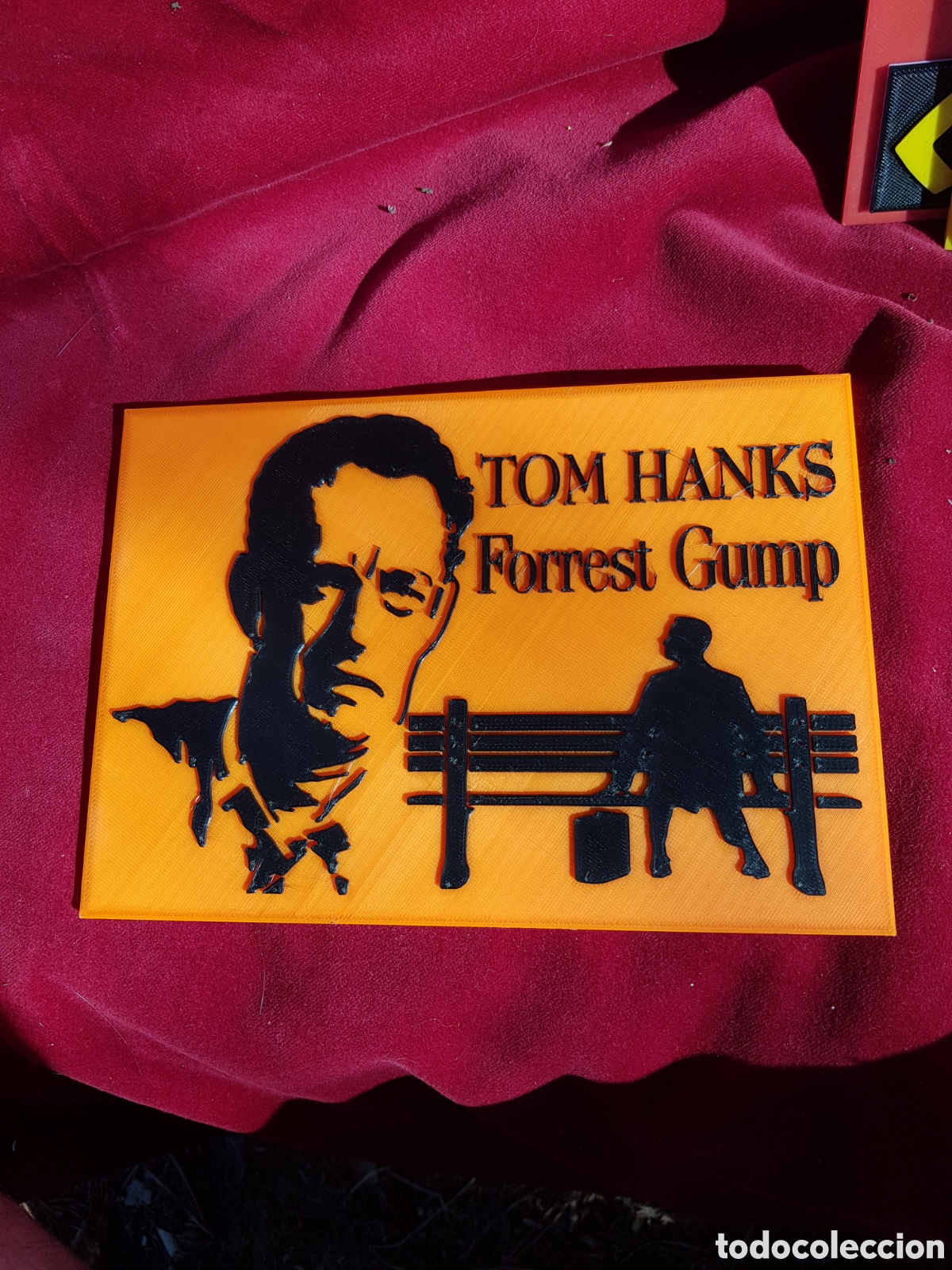 Coleccionismo: PLACA EN RELIEVE DE TOM HANKS