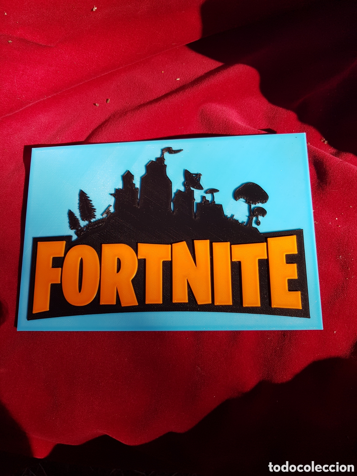 Coleccionismo: PLACA EN RELIEVE DE FORTNITE