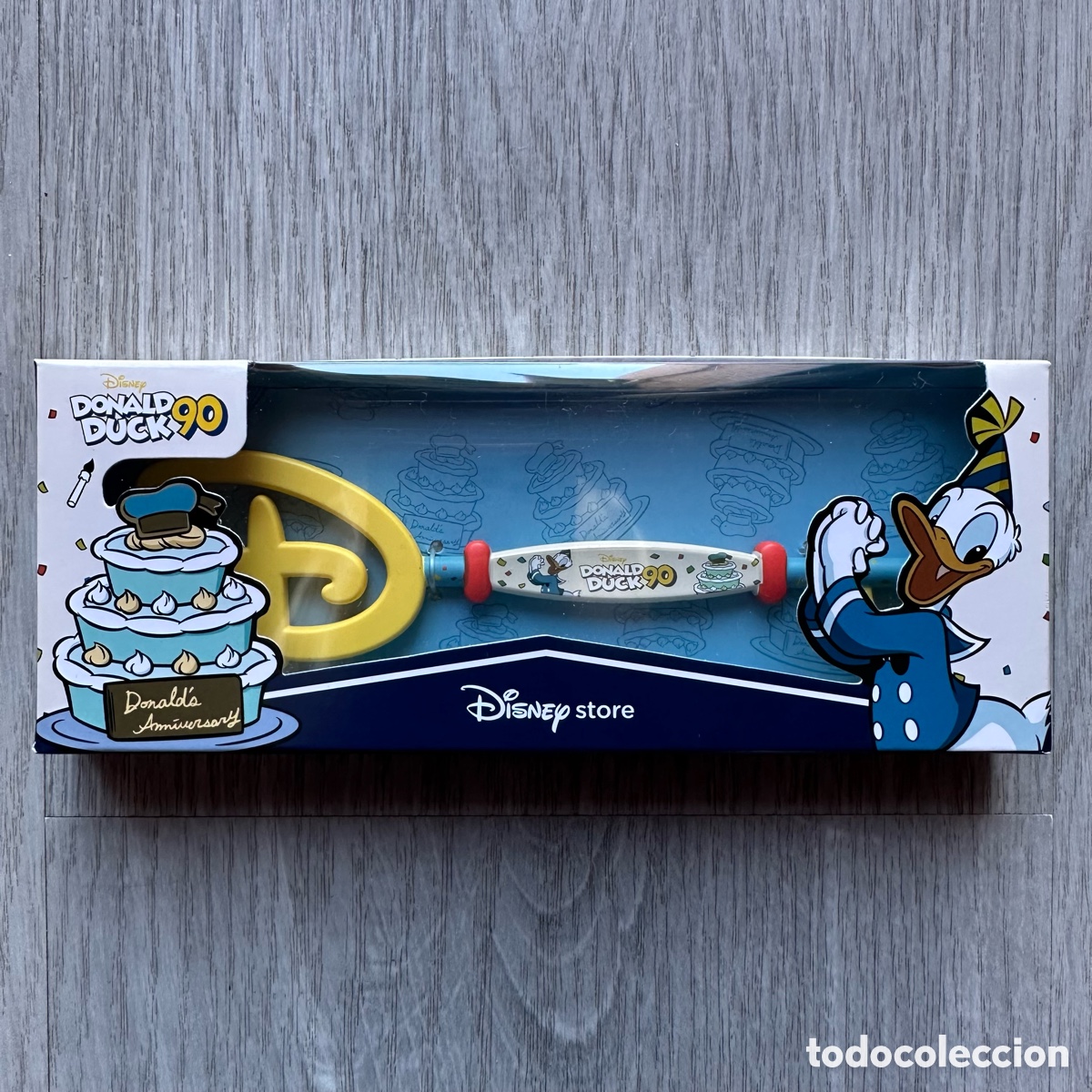 Collectionnisme: Llave Pato Donald 90.&ordm;&nbsp;aniversario, Disney Store.