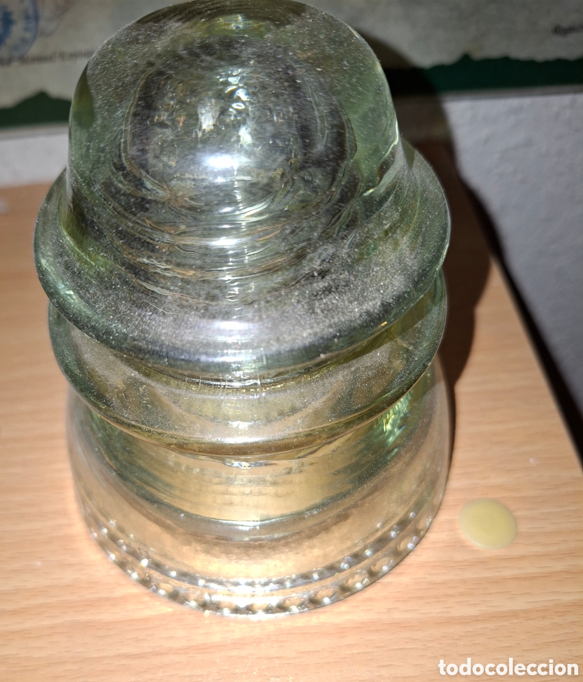 Coleccionismo: AISLATE DE CRITAL PARA PISAPAPELES - Foto 1