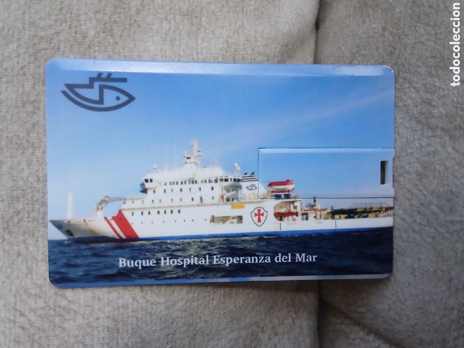 Collectionnisme: Memoria USB 8GB Instituto Social de la Marina -Buque Juan de la Cosa y Esperanza del Mar (Pendrive)
