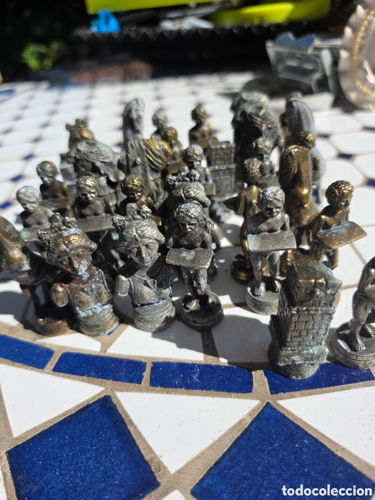 Sammeln: Figuras ajedrez metal