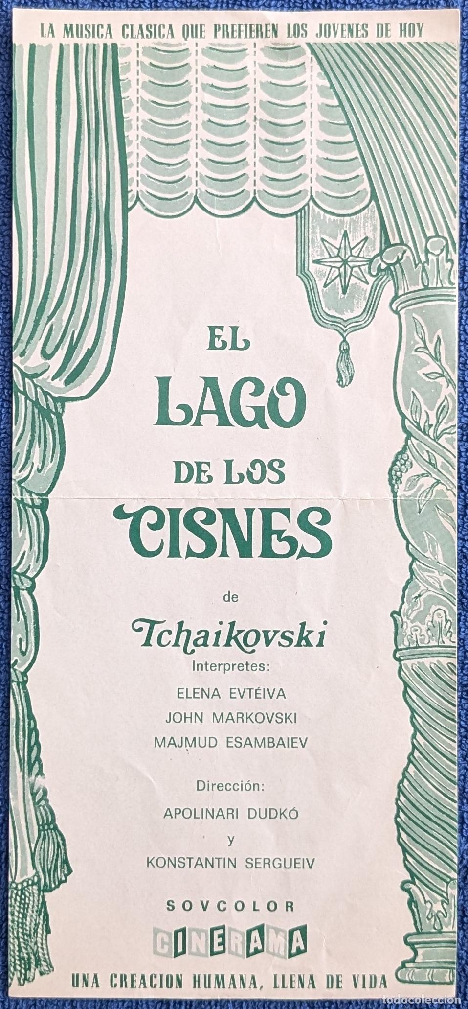 Coleccionismo: El lago de los cisnes - Tchaikovsky - Sovcolor - Cinerama - Alta Films (1973)