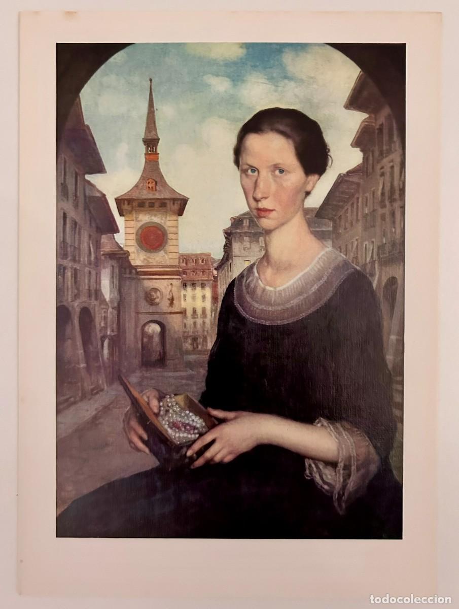 Colecionismo: MUJER COFRECILLO PERLAS &Aacute;LVAREZ SOTOMAYOR &ndash; PINACOTECAS MUSEO DE ARTE BARCELONA &ndash; L&Aacute;MINA HOSBON 1966