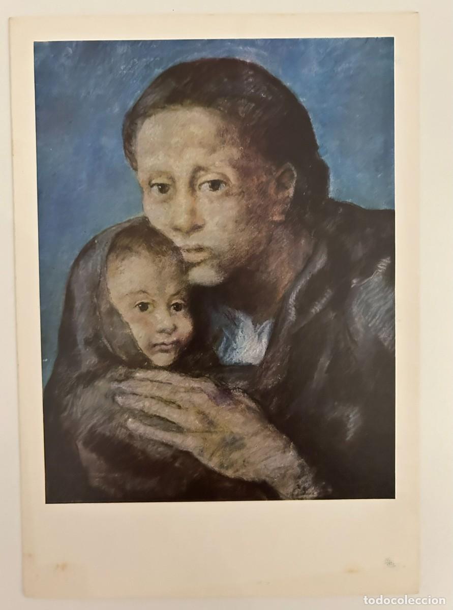 Colecionismo: LA MATERNIDAD - PICASSO &ndash; PINACOTECAS ESPA&Ntilde;OLAS MUSEO PICASSO BARCELONA &ndash; L&Aacute;MINA HOSBON 1967