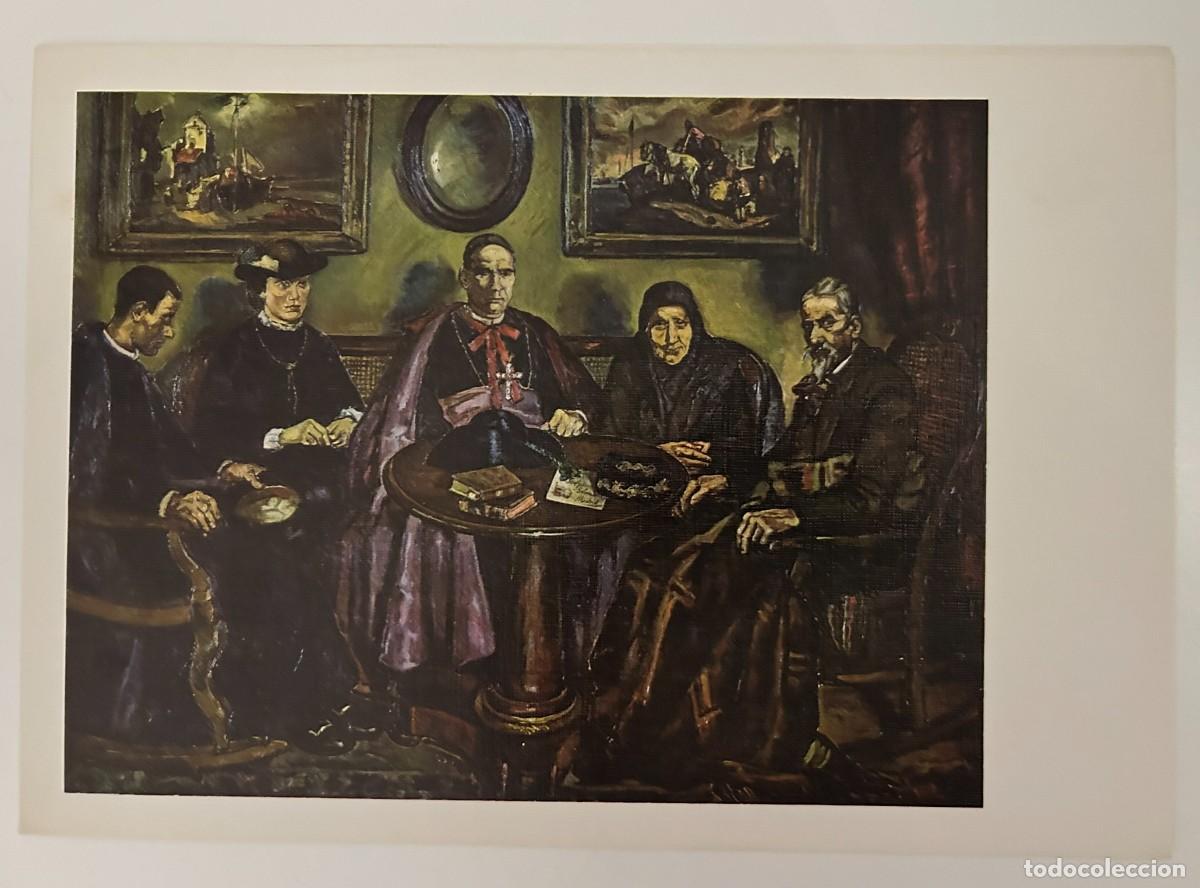 Sammelleidenschaft Papier: VISITA DEL OBISPO &ndash; GUTI&Eacute;RREZ SOLANA &ndash; PINACOTECAS MUSEO N. ARTE CONTEMPOR&Aacute;NEO &ndash; L&Aacute;MINA HOSBON 1967