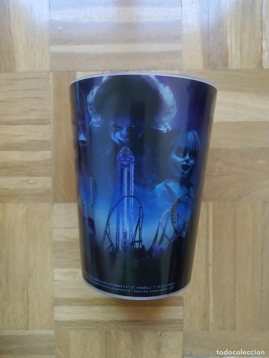 Sammeln: VASO PARQUE WARNER MADRID HALLOWEEN PAYASO IT LA MONJA ANNABELLE VER FOTOS