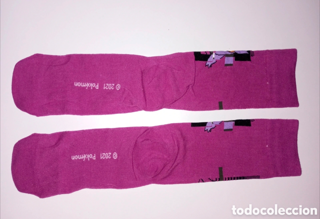 Coleccionismo: Gengar Pok&eacute;mon calcetines - Foto 2