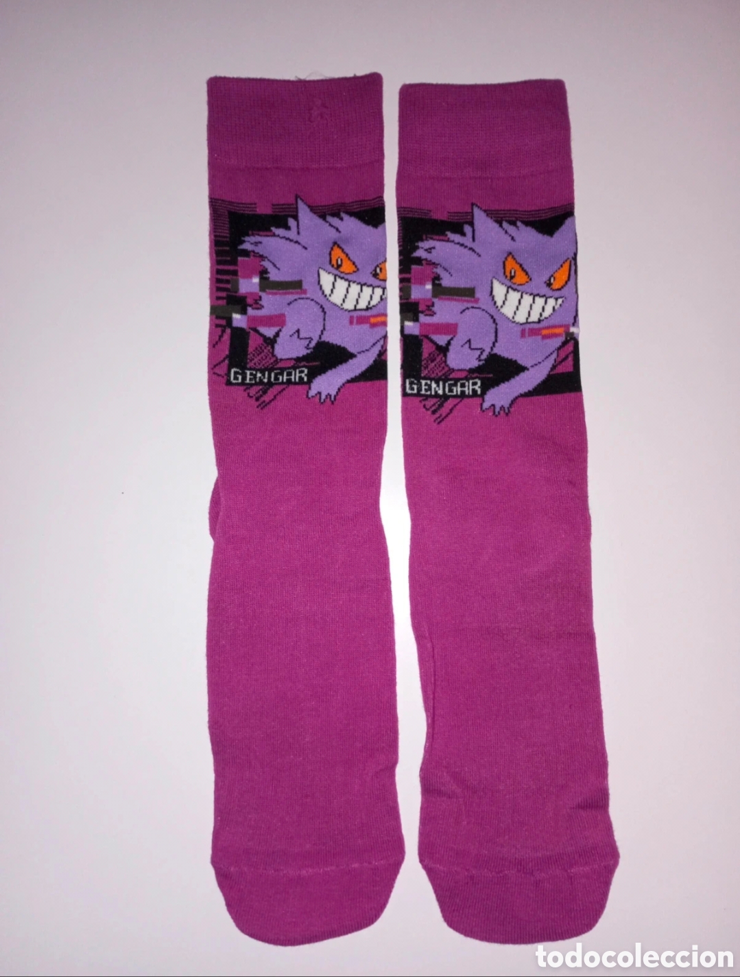 Coleccionismo: Gengar Pok&eacute;mon calcetines - Foto 3