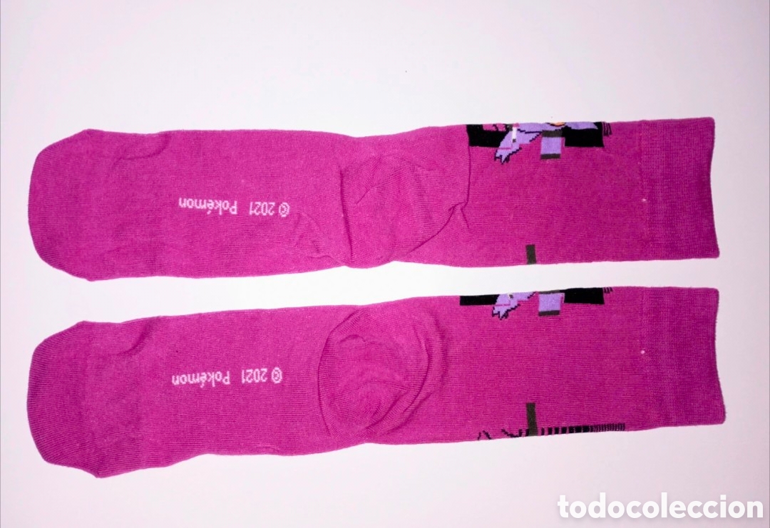 Coleccionismo: Gengar Pok&eacute;mon calcetines - Foto 4