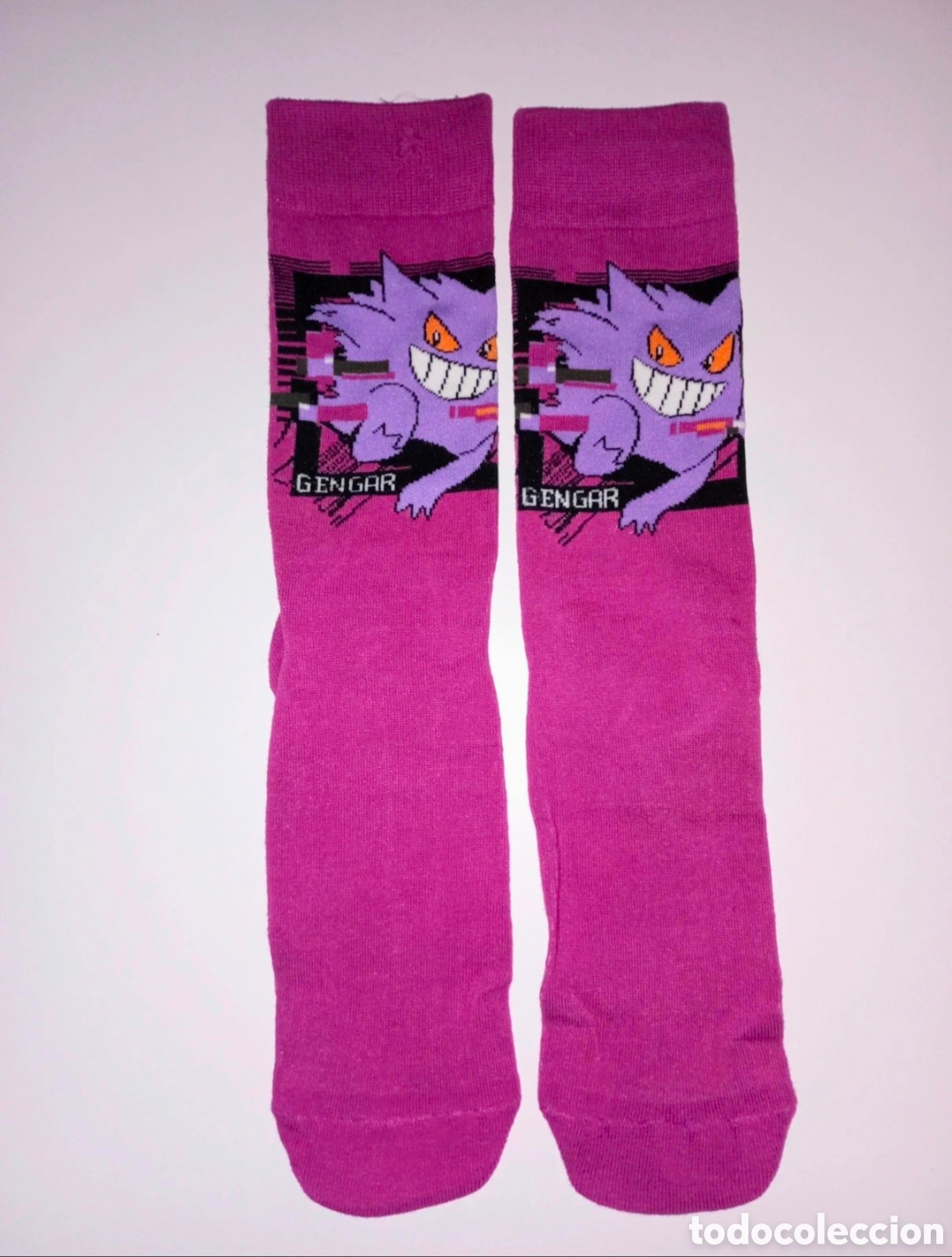 Coleccionismo: Gengar Pok&eacute;mon calcetines - Foto 1