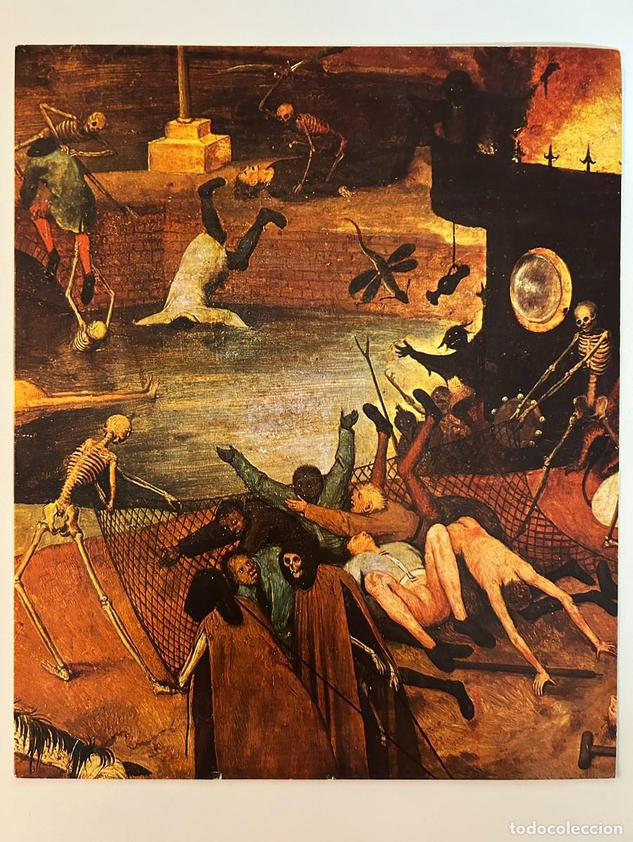 Sammelleidenschaft Papier: FRAGMENTO TRIUNFO DE LA MUERTE - BRUEGHEL - MUSEO DEL PRADO - PUBLICIDAD PRODUCTOS ROCHE 1971