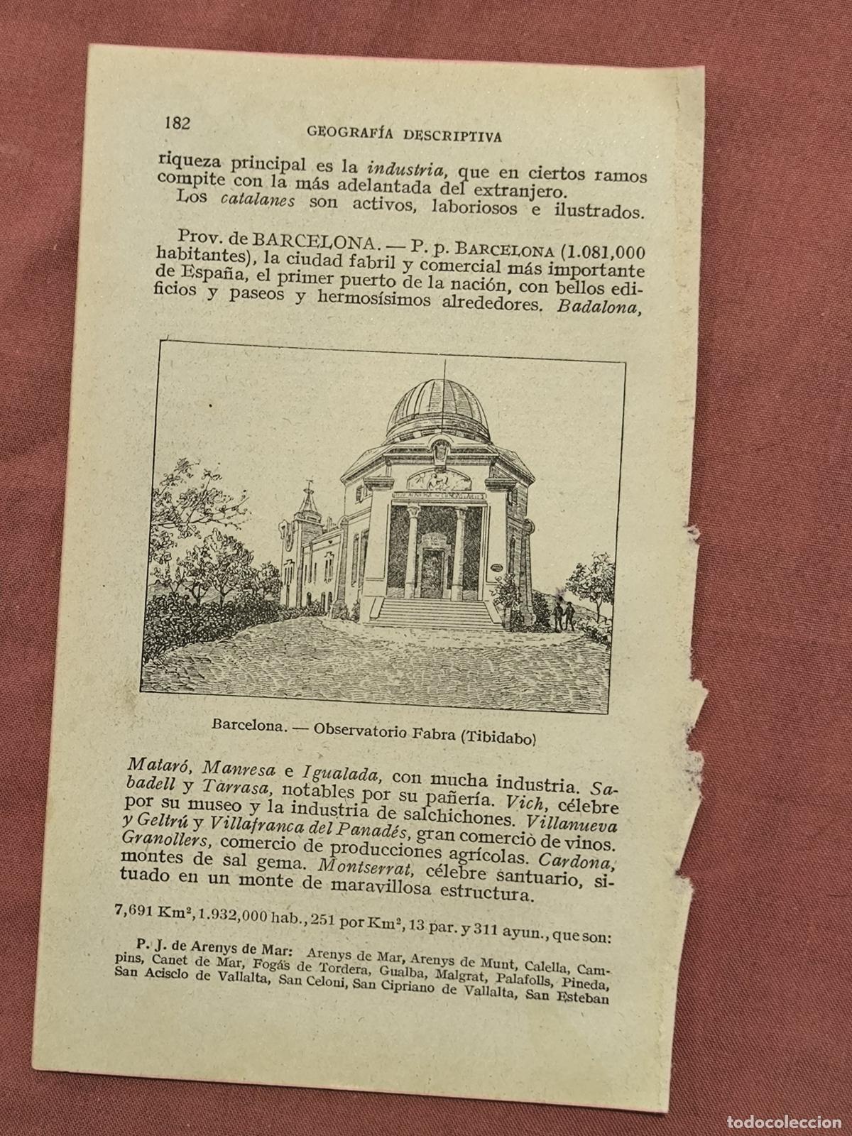 Collectionnisme: Grabado / L&aacute;mina Antigua BARCELONA Monumento Historico Coleccionismo
