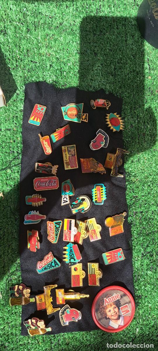 Sammeln: Pins de cocacola a&ntilde;os 80