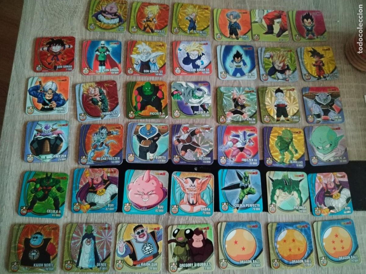 Sammeln: Staks - dragon ball- lote de 41 staks