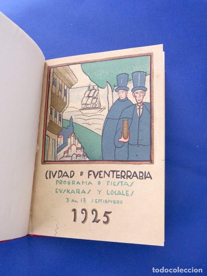 Collecting paper: CIUDAD DE FUNTERRAB&Iacute;A. PROGRAMA DE FIESTAS EUSKARAS Y LOCALES. 3 AL 13 SEPTIEMBRE 1925