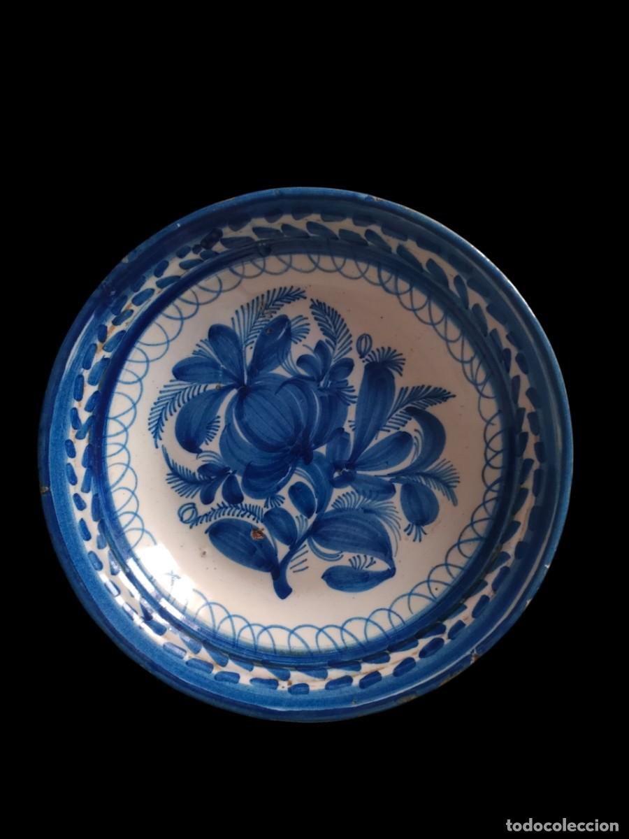 Coleccionismo: Piatto in maiolica spagnolo della seconda met&agrave; del XIXsec