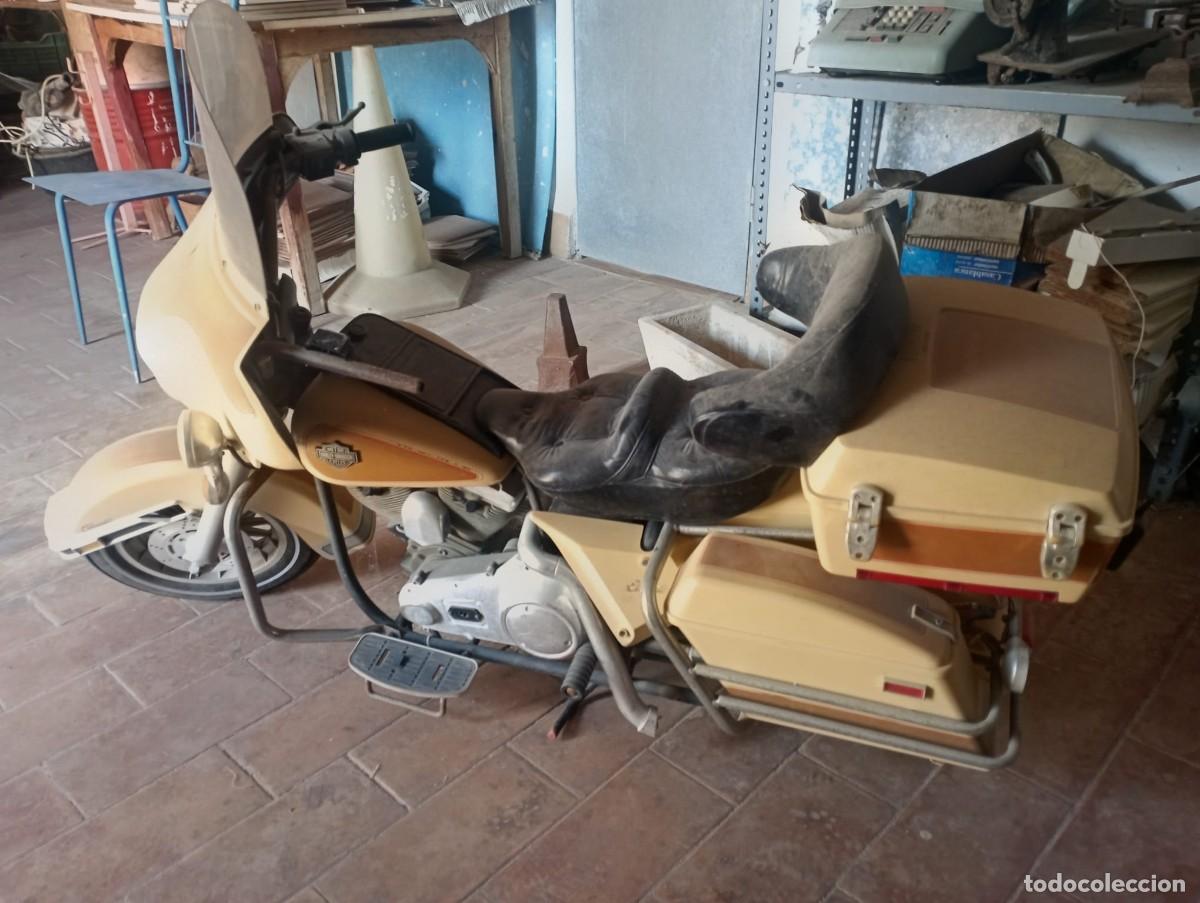 Colecionismo: Replica peque&ntilde;a Harley Davidson Electra
