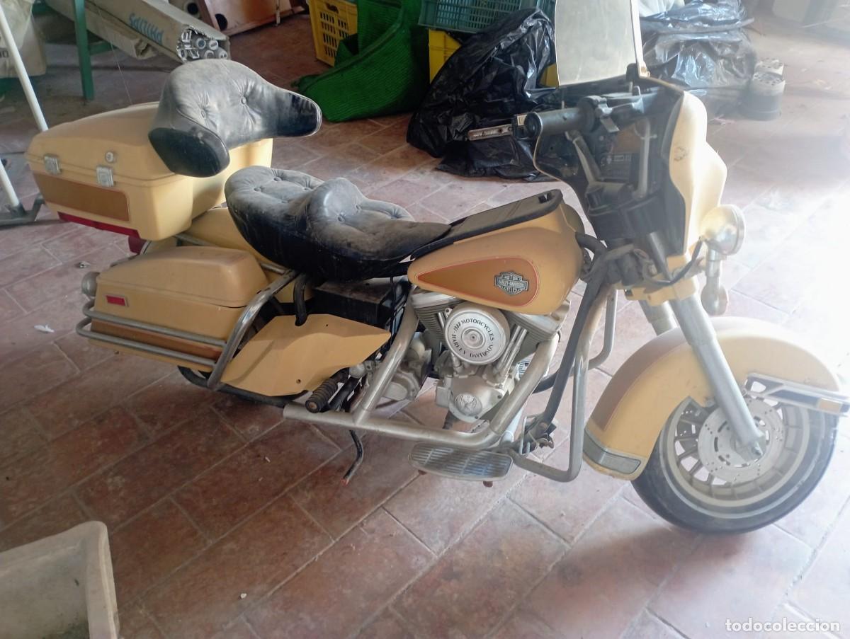 Coleccionismo: Replica peque&ntilde;a Harley Davidson Electra - Foto 3