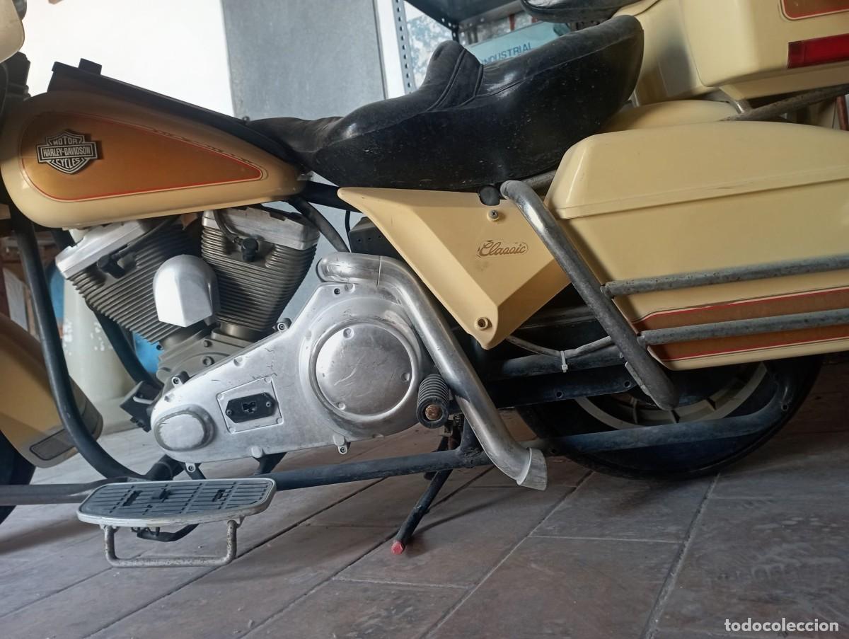 Coleccionismo: Replica peque&ntilde;a Harley Davidson Electra - Foto 8