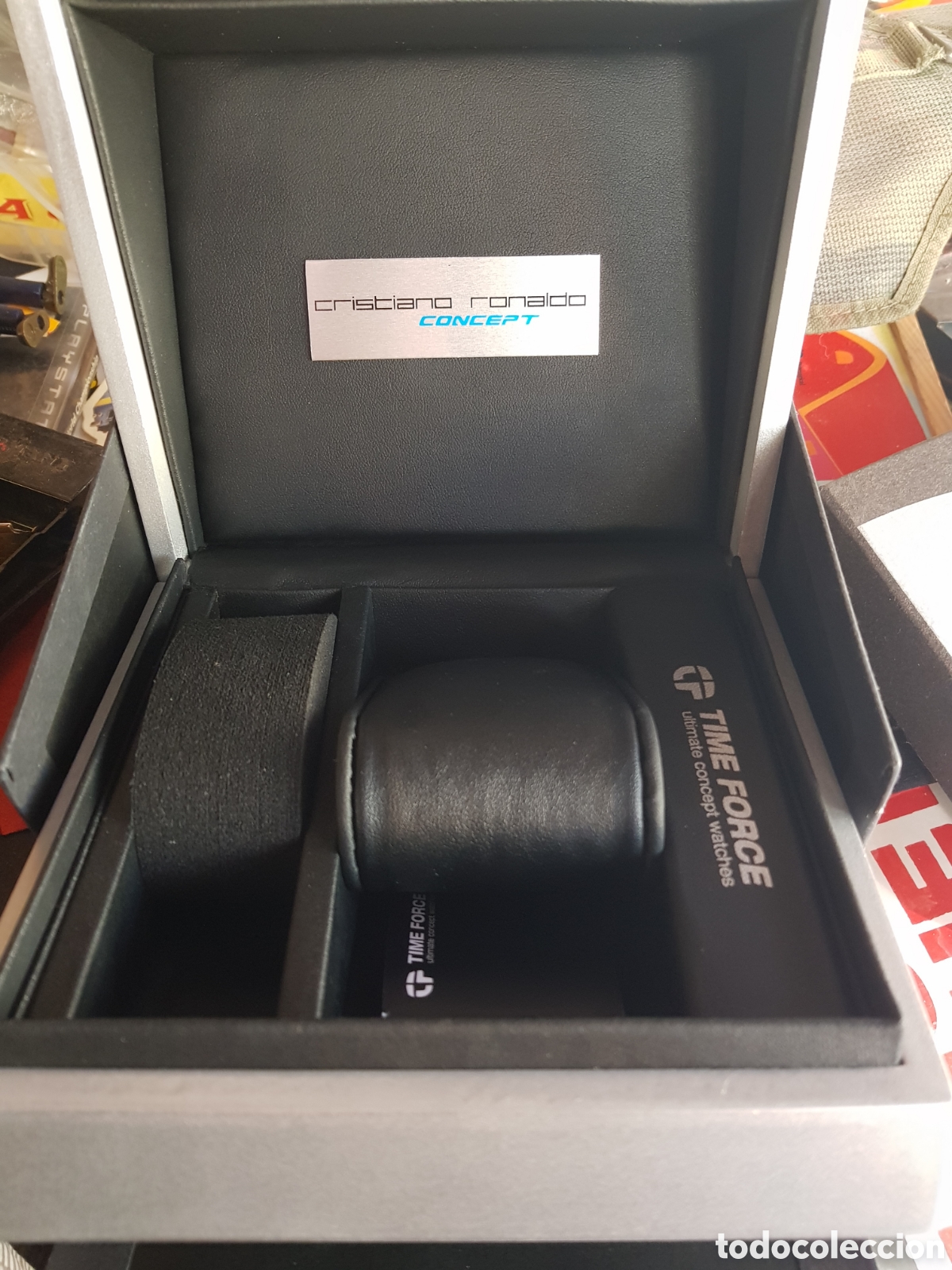 Collectionnisme: CAJA DE LUJO PARA RELOJ DE LOTUS CRISTIANO RONALDO TIME FORCE