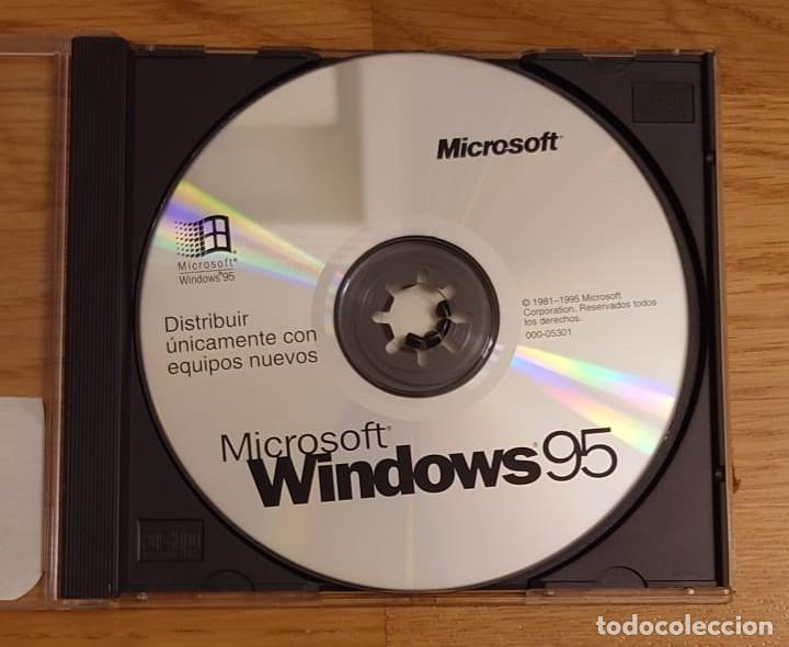 Coleccionismo: Introducci&oacute;n a Windows 98 (Licencia) + CD Win 95 - Foto 5