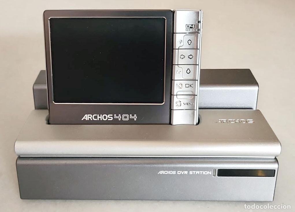 Colecionismo: LOTE VINTAGE: Archos 404 (30GB) + DVR Station. &iexcl;COMPLET&Iacute;SIMO EN CAJA!