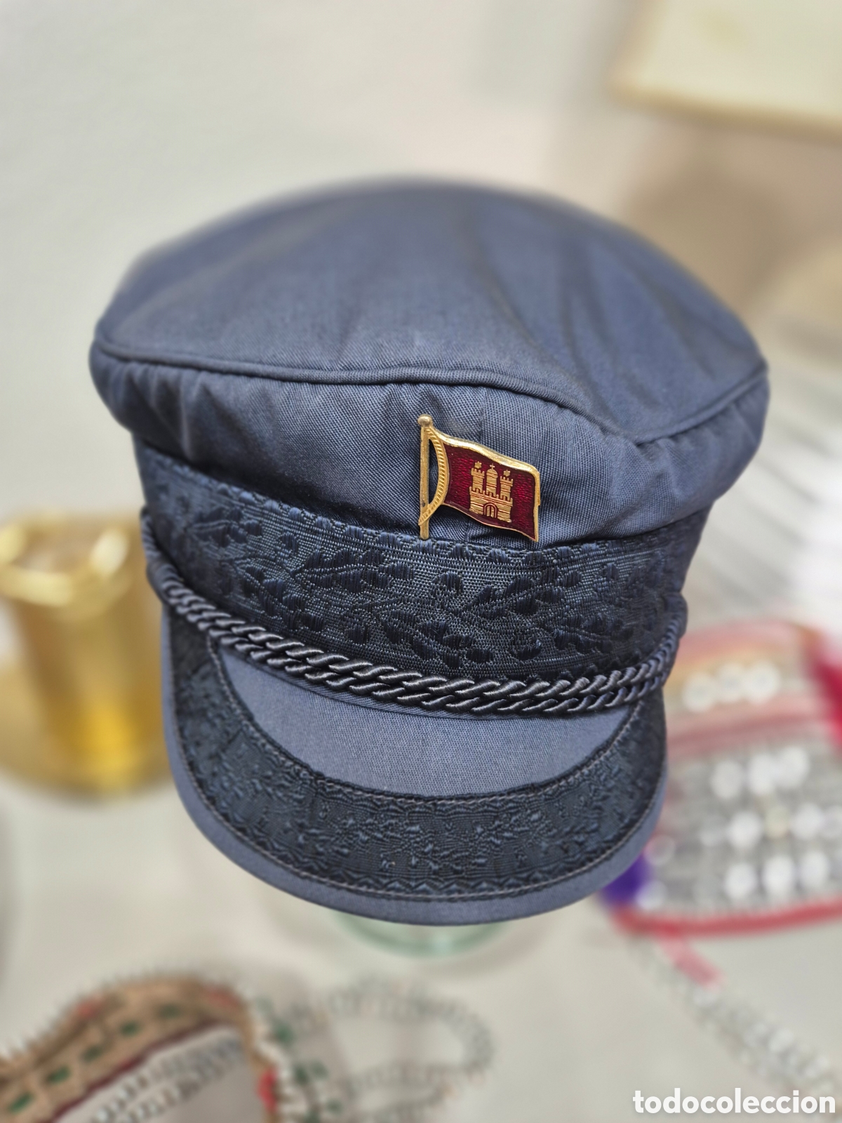Coleccionismo: Gorra marinera de Hamburgo. - Foto 1