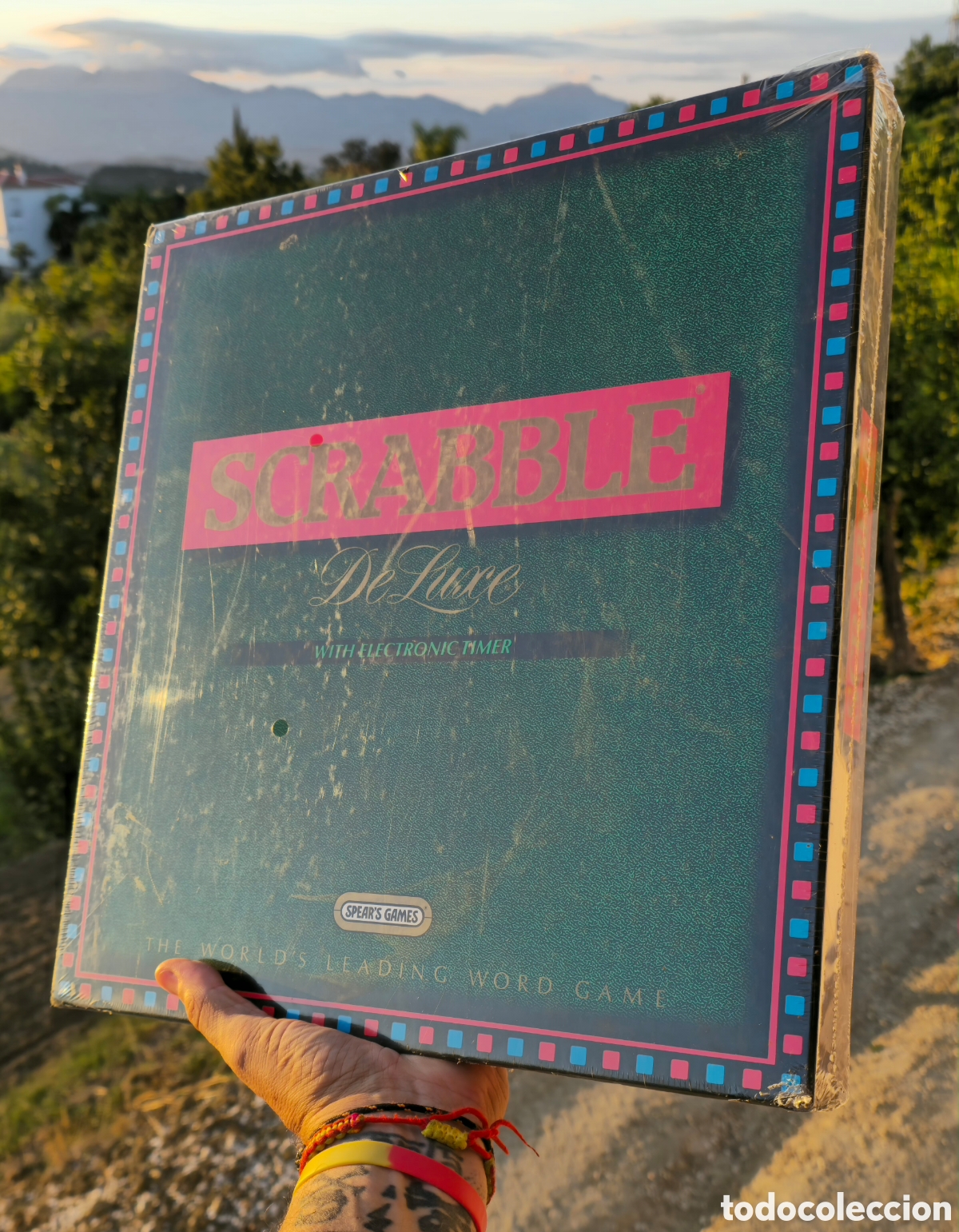 Coleccionismo: Scrabble De Luxe 1988 edici&oacute;n - Foto 5
