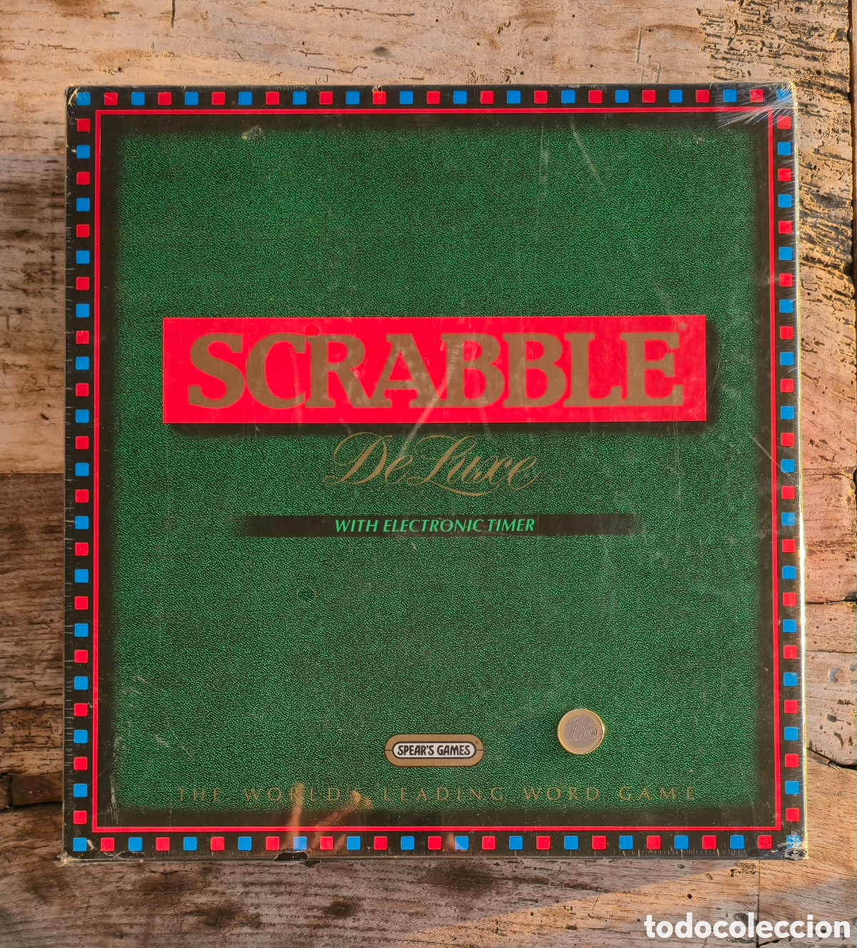Coleccionismo: Scrabble De Luxe 1988 edici&oacute;n