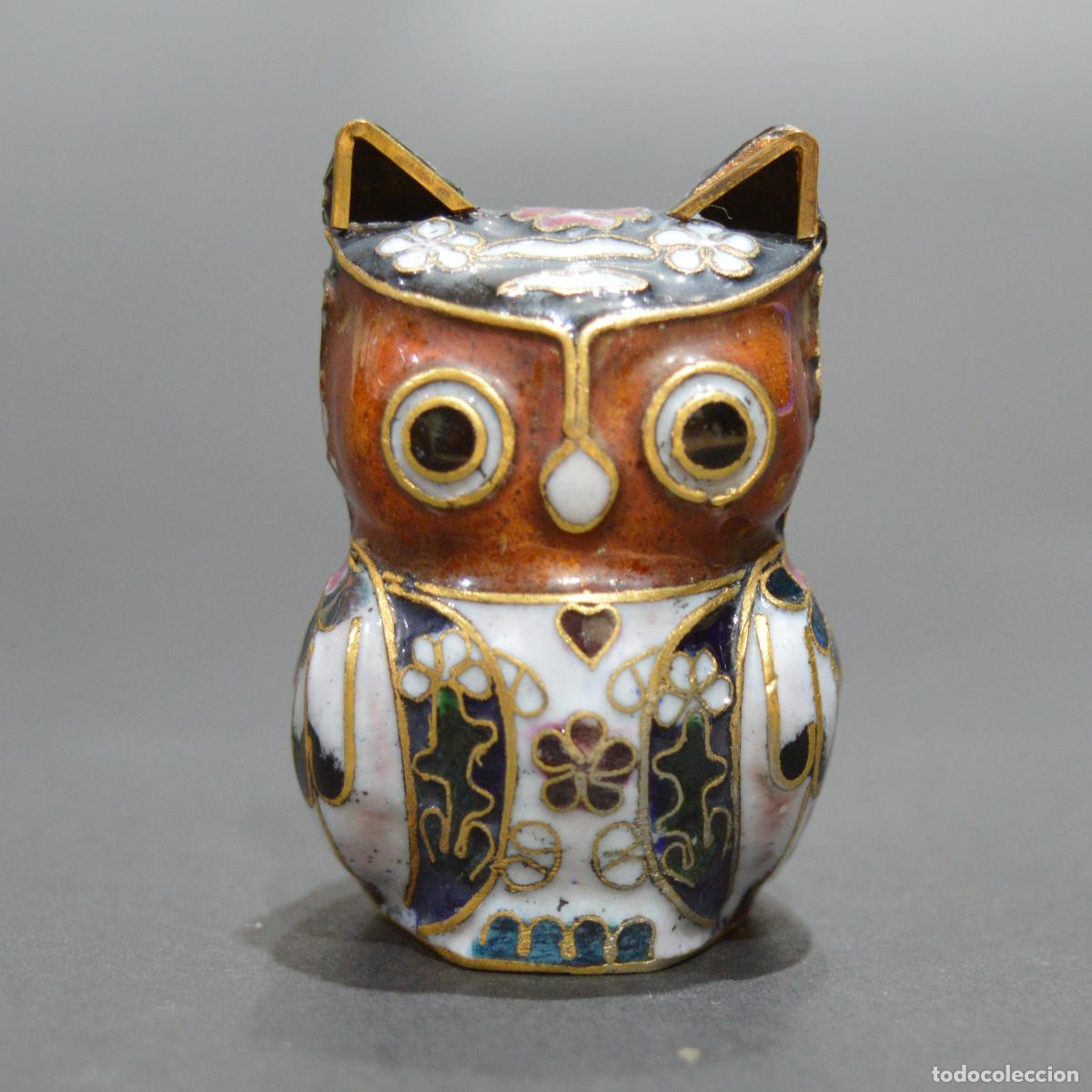 Colecionismo: FIGURA MINIATURA B&Uacute;HO DE CLOISONN&Eacute;