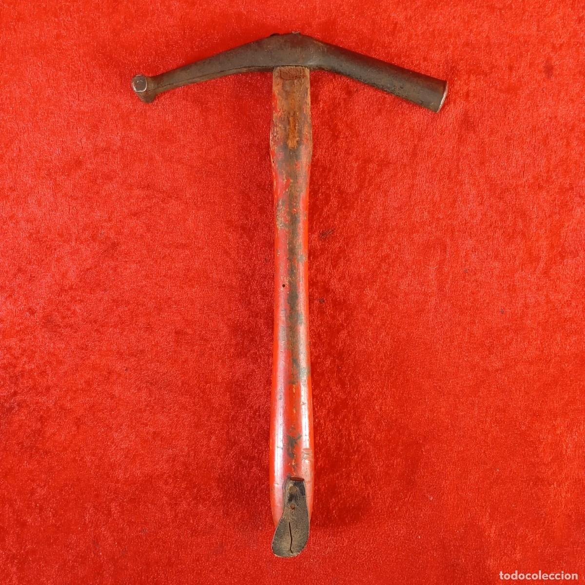 Collecting: PRECIOSA PICOLETA - MARTILLO DE EMERGENCIAS - C. 1900 - BOMBEROS - RARA PIEZA - 28 CM