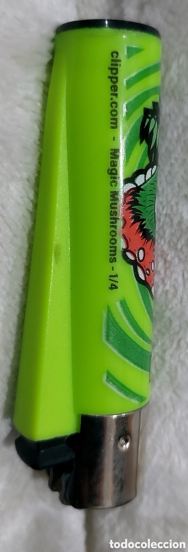Coleccionismo: Mechero Clipper MAGIC MUSHROOM N⁰1 - Foto 2