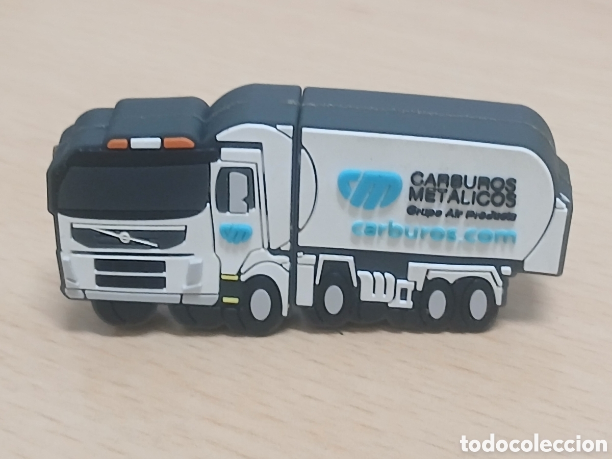 Collezionismo: Memoria USB 4GB Cami&oacute;n Carburos Met&aacute;licos (Pendrive)