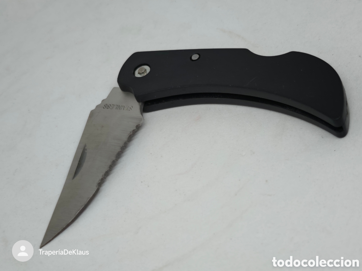 Collecting: Navaja t&aacute;ctica / de rescate con hoja perlada (Negra) - CAR122