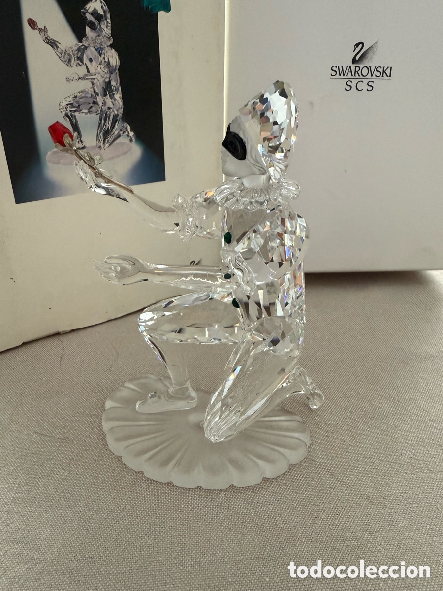 Colecionismo: Swarovski SCS 2001 Harlequin Masquerade Ref. 254044 Figura de Cristal