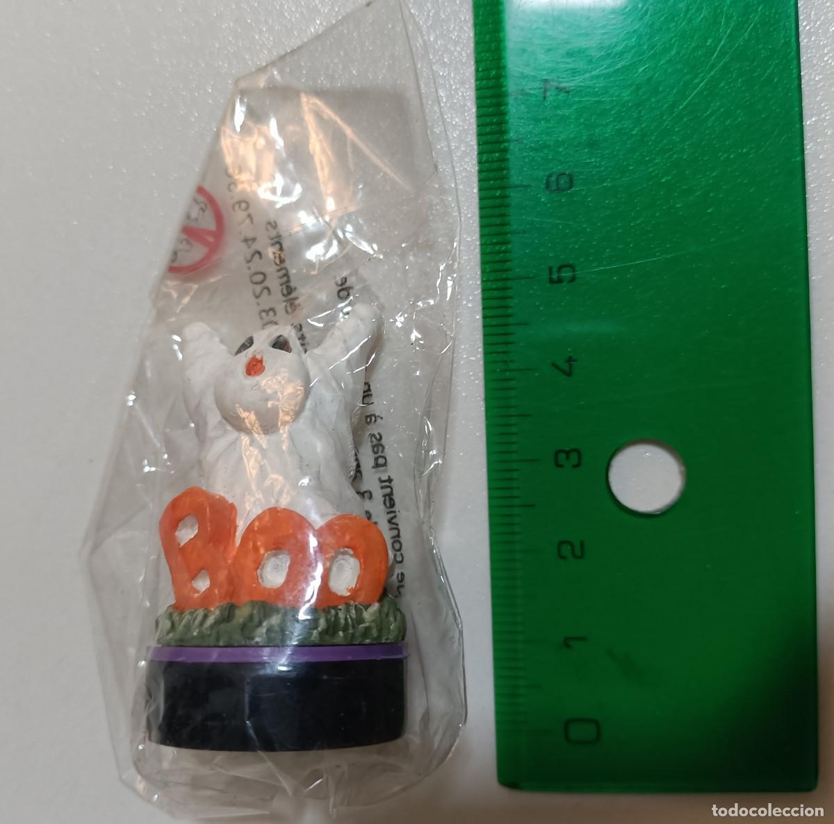 Collectionnisme: figura halloweeen promocional pizzeria mu&ntilde;eco fantasma pumpkin precintado calabaza ghost mu&ntilde;eco boo