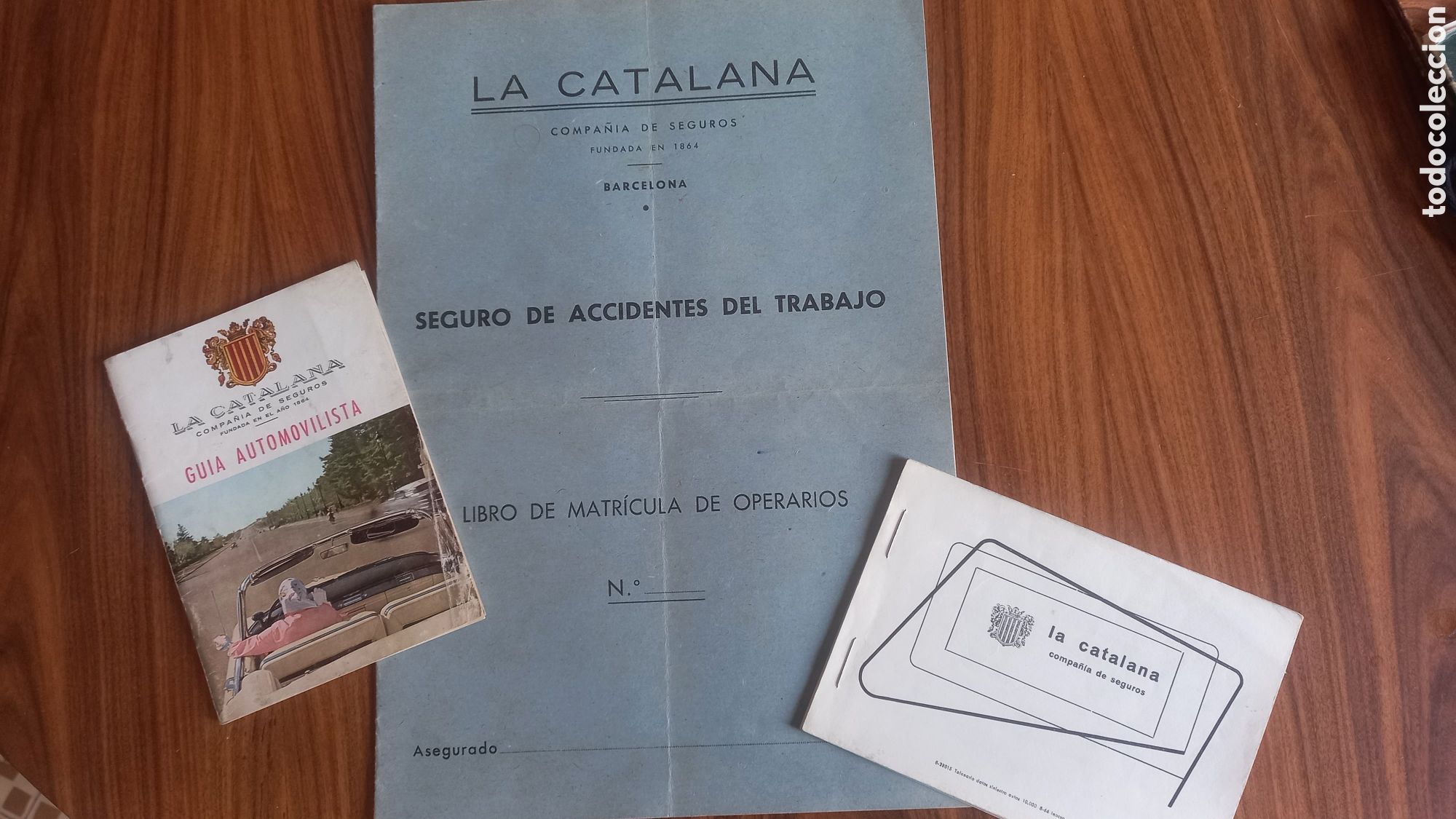 Sammelleidenschaft Papier: LA CATALANA. Seguros Automovil&iacute;sticos. A&ntilde;os 1960s. VER FOTOS