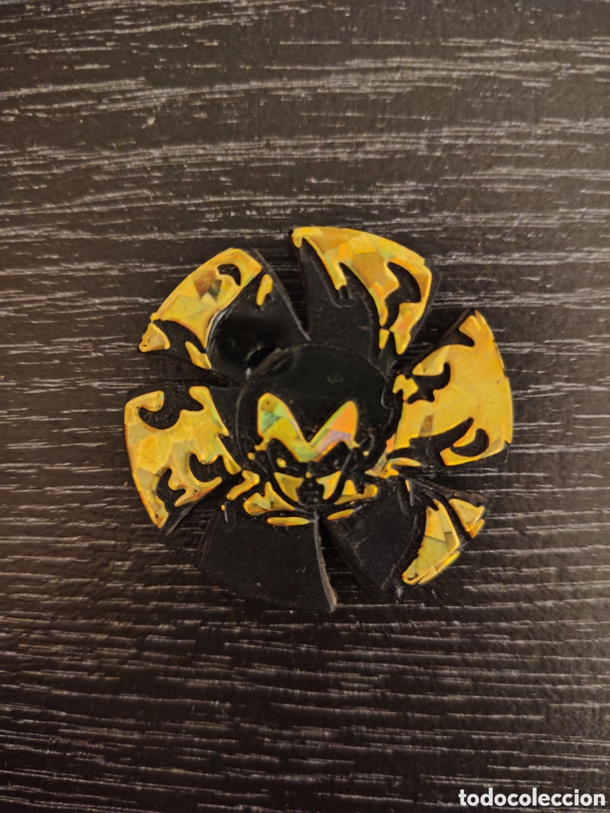 Collectionnisme: Tazo de pl&aacute;stico r&iacute;gido de Vegeta de Dragon Ball 1995