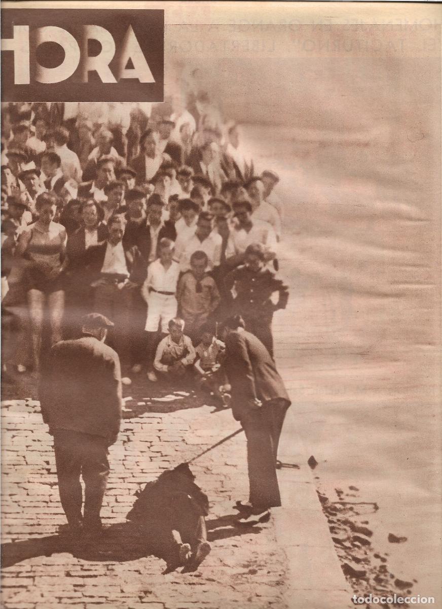 Coleccionismo: A&Ntilde;O 1933 TRAGEDIA EN DEVA MUEREN AHOGADOS 14 OCUPANTES DE UNA LANCHA MOTORA EN MUELLE ANTE PUBLICO