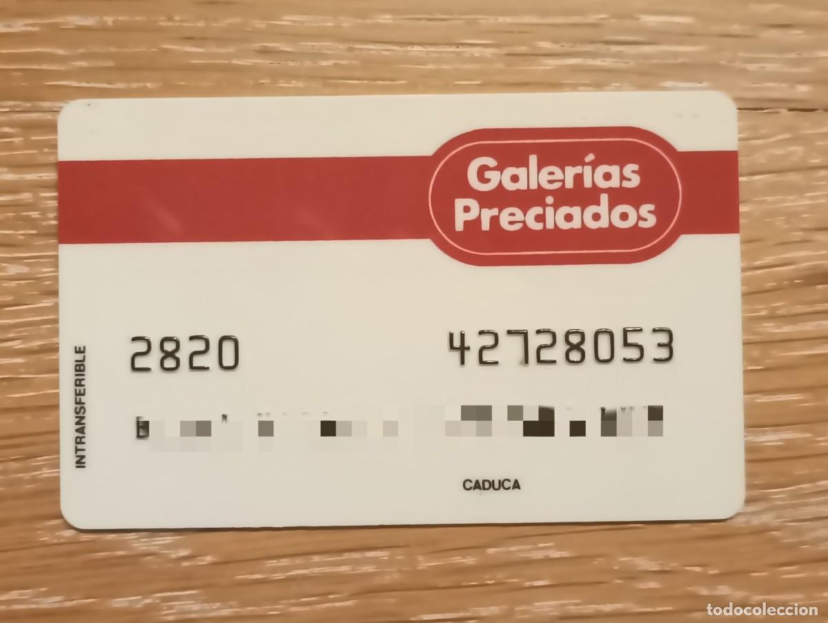 Sammeln: TARJETA - GALER&Iacute;AS PRECIADOS (NOMBRE PIXELADO)