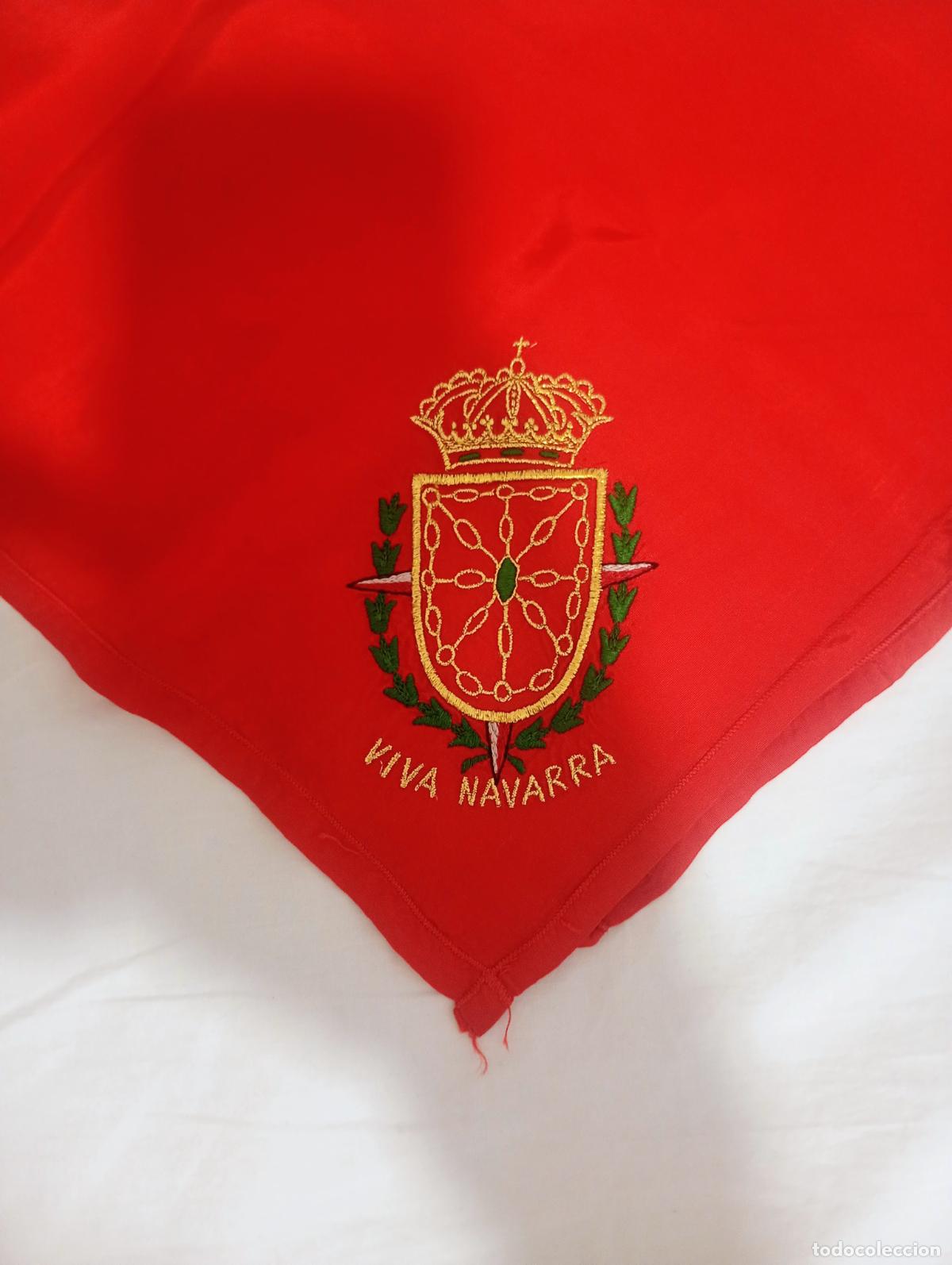 Coleccionismo: Antiguo pa&ntilde;uelo de San Ferm&iacute;n. Pamplona, Navarra, laureada, carlista.