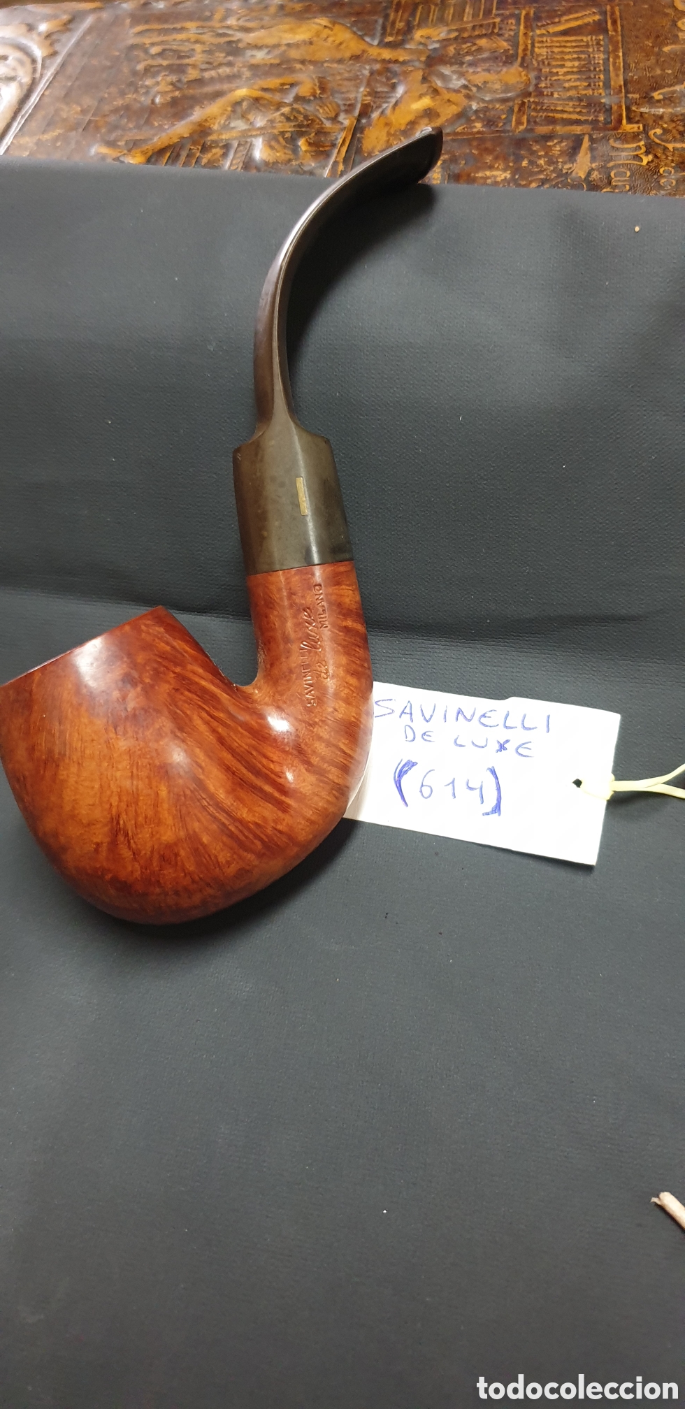 Coleccionismo: Pipa SAVINELLI DE LUXE 614 - Foto 1