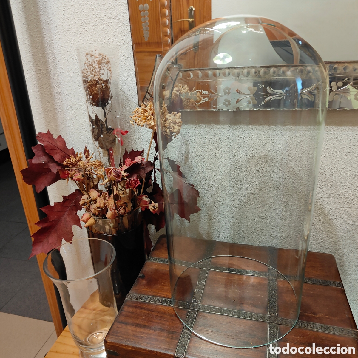 Collecting: Fanal de cristal grande 47 cm